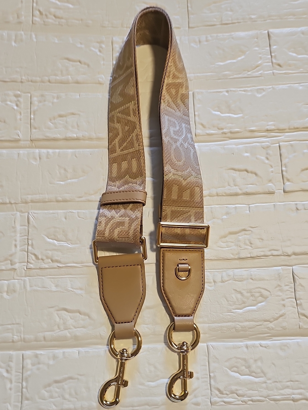 Marc Jacobs Utility Bag Strap with Gold Hardware